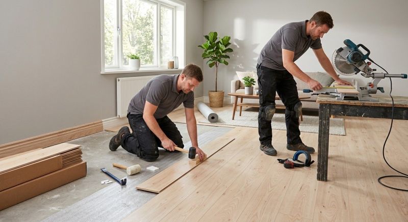 Laminate Floor Installation in Great Falls, VA