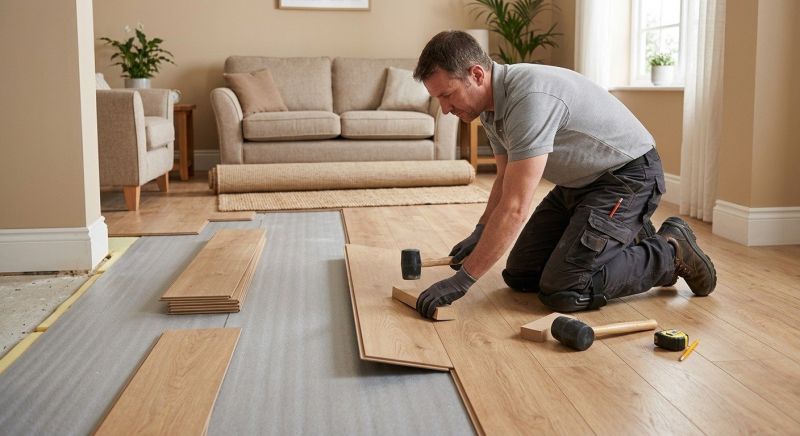 Laminate Floor Installation in Highland, MD
