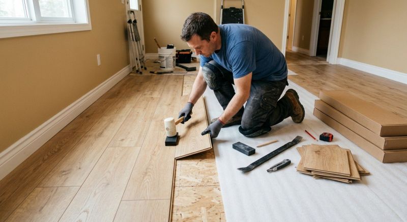 Laminate Floor Installation in Suitland, MD