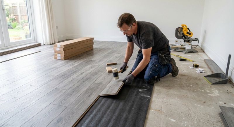Laminate Floor Replacement in Chesapeake Beach, MD