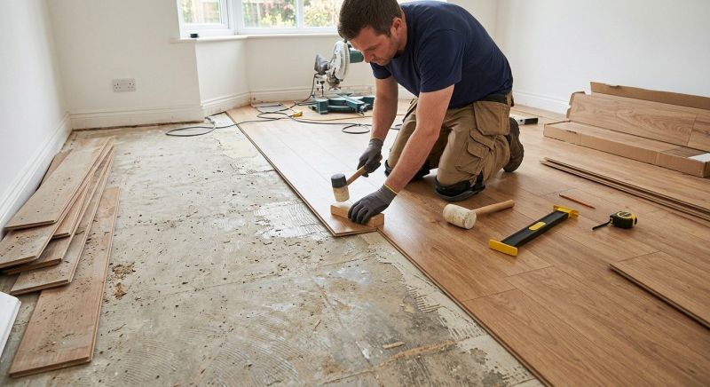 Laminate Floor Replacement in Chesapeake Beach, MD