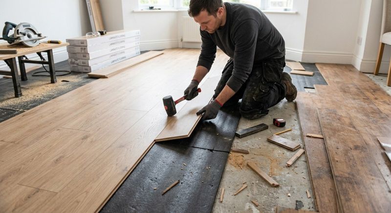 Laminate Floor Replacement in Suitland, MD