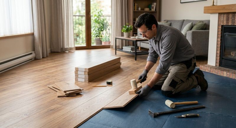 Laminate Floor Replacement in Suitland, MD