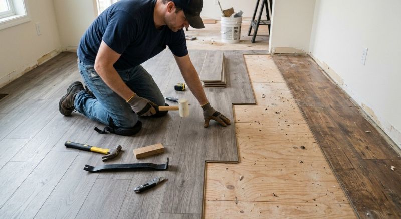 Laminate Floor Replacement in Lorton, VA