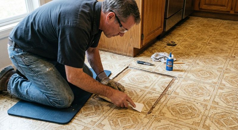 Linoleum Floor Installation in Arlington County, VA