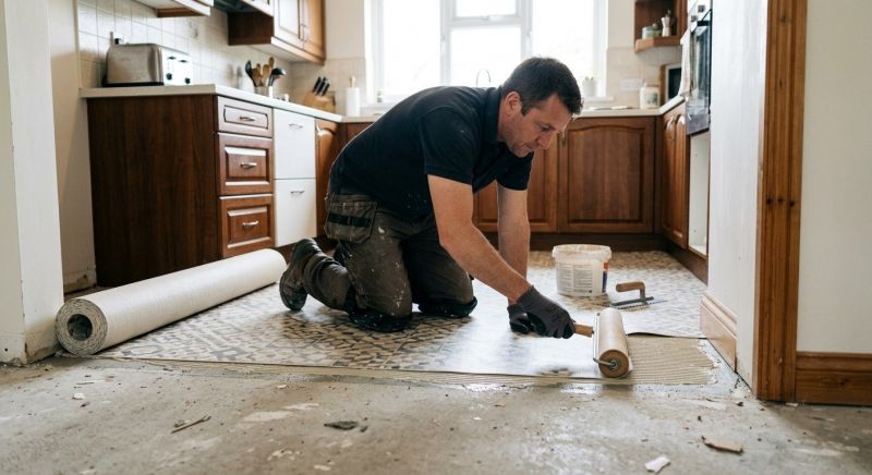 Linoleum Floor Installation in Arlington County, VA