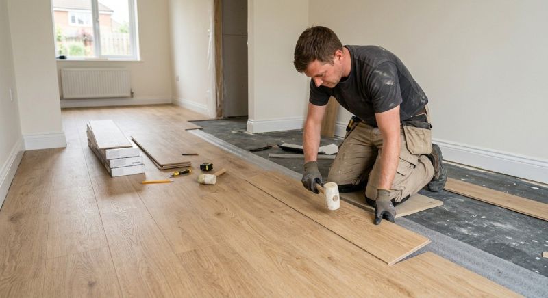 Linoleum Floor Installation in Bowie, MD