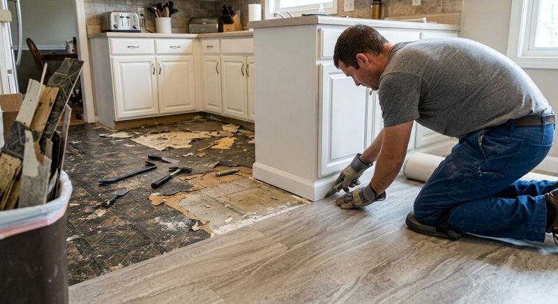 Linoleum Floor Installation in Davidsonville, MD
