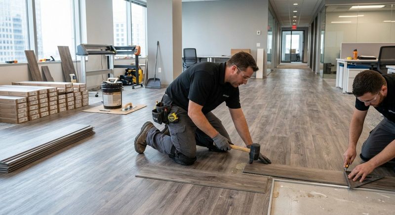 Linoleum Floor Installation in Edgewater, MD