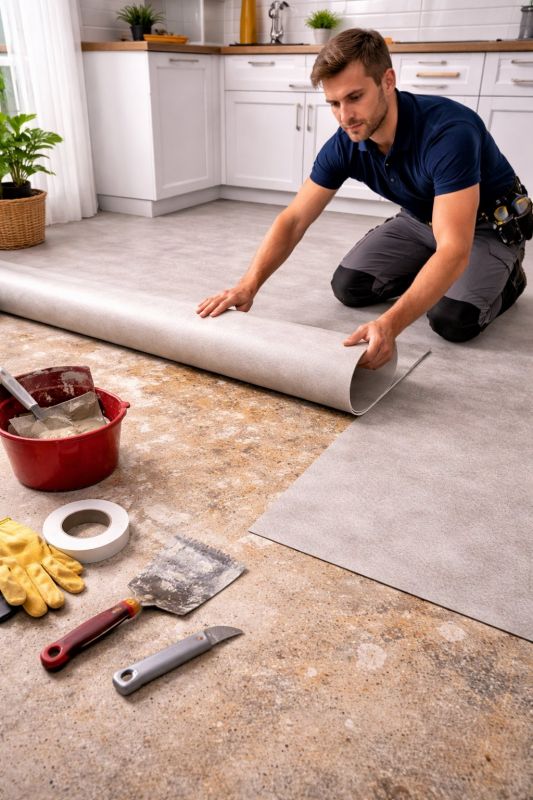 Linoleum Floor Installation in Fort Washington, MD