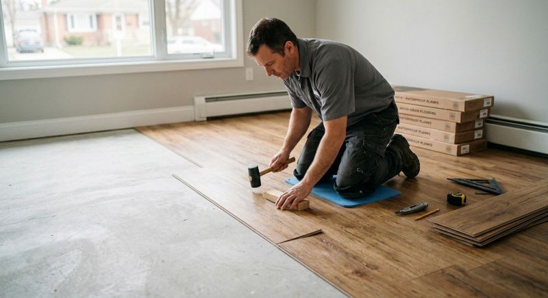 Linoleum Floor Installation in La Plata, MD