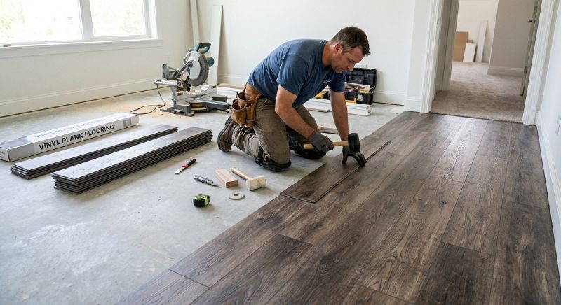 Linoleum Floor Installation in Owings, MD