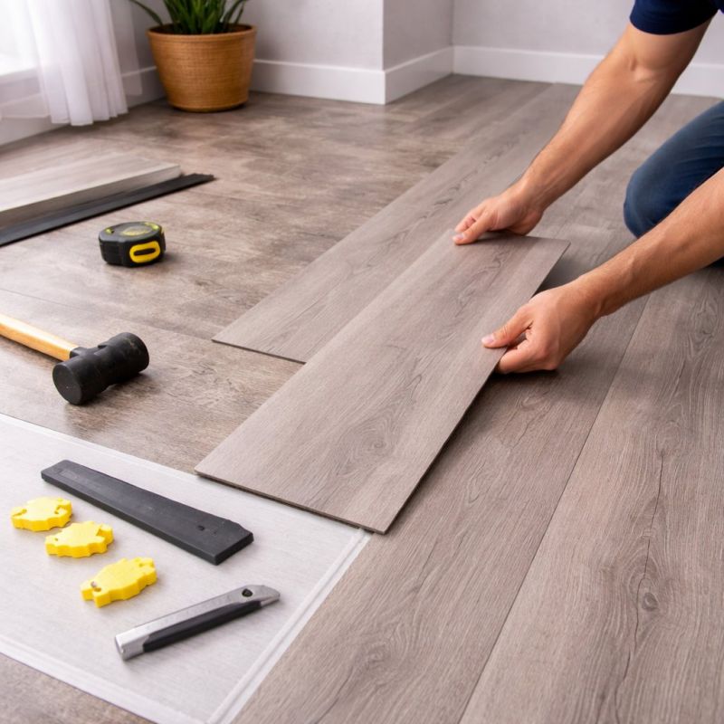 Luxury Vinyl Tile Installation in Cheltenham, MD