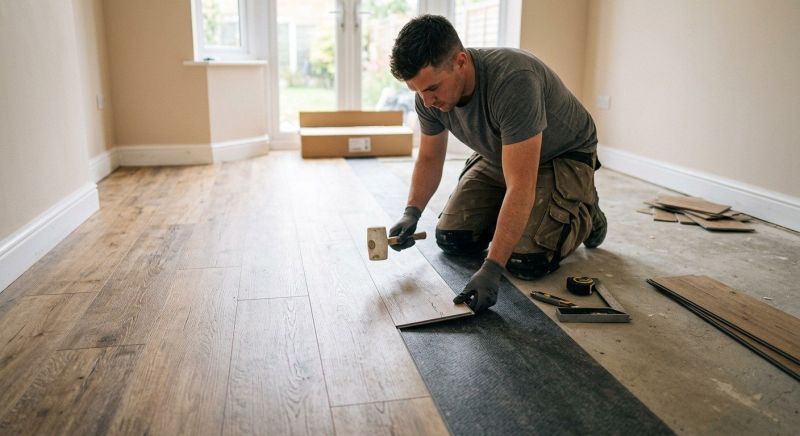 Luxury Vinyl Tile Installation in Chesapeake Beach, MD
