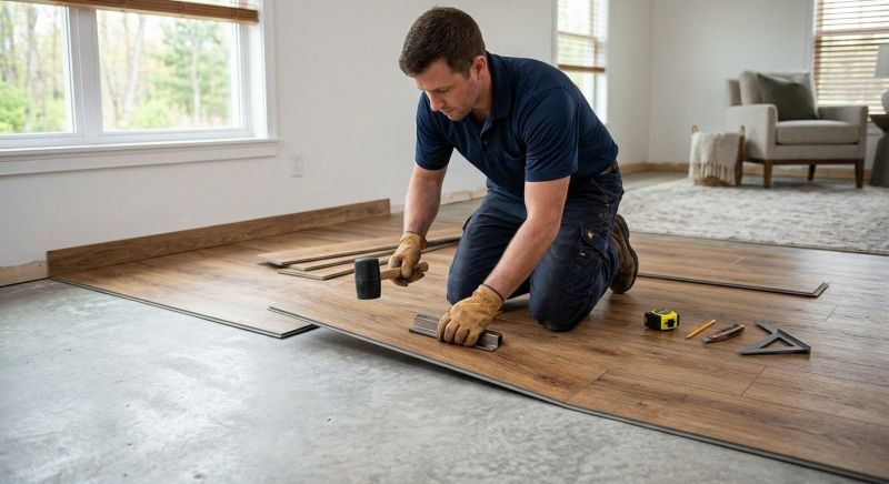 Luxury Vinyl Tile Installation in Springfield, VA