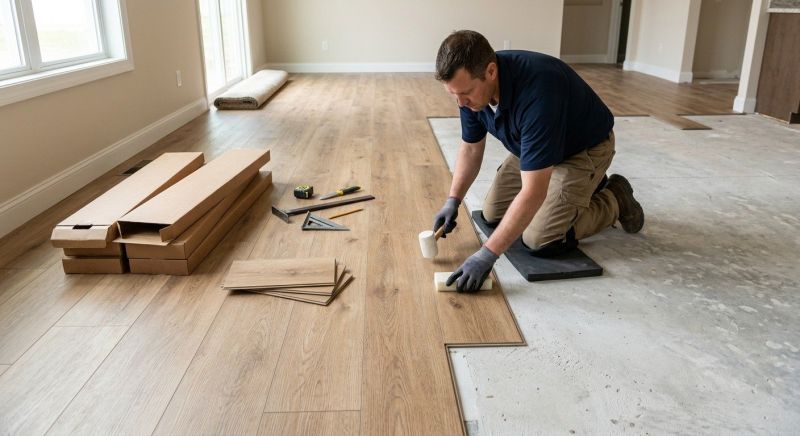 Luxury Vinyl Tile Installation in Springfield, VA