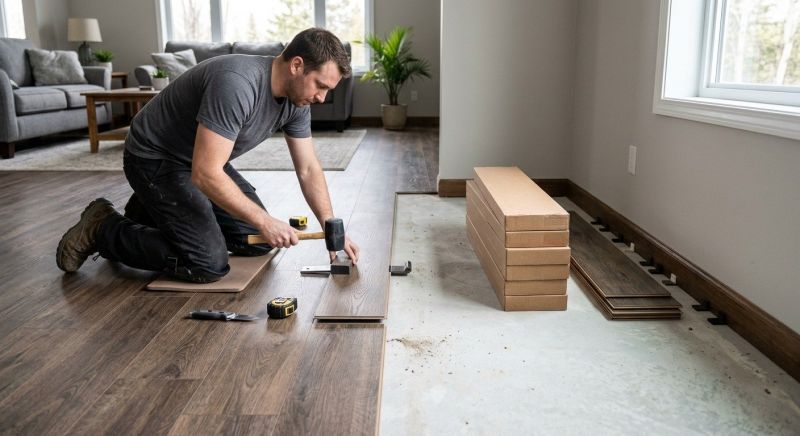 Lvt Flooring Installation in Chesapeake Beach, MD