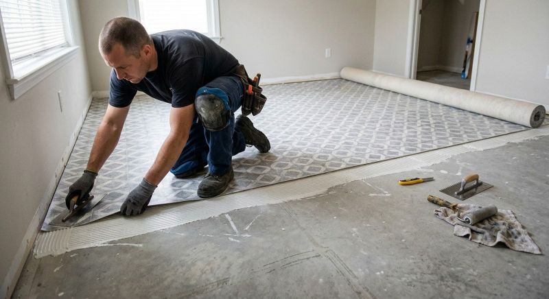 Sheet Flooring Installation in Bethesda, MD