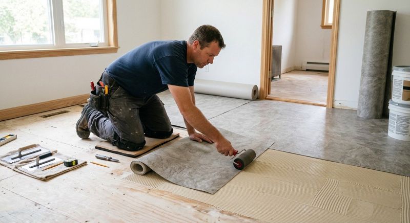 Sheet Flooring Installation in Lothian, MD