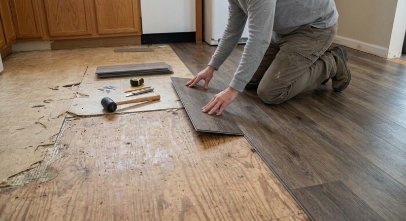 Vinyl Flooring Installation in Derwood, MD