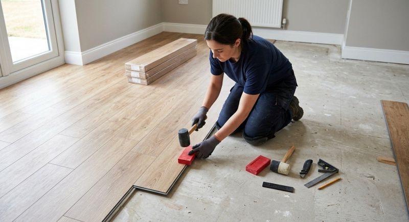 Vinyl Plank Floor Installation in Suitland, MD