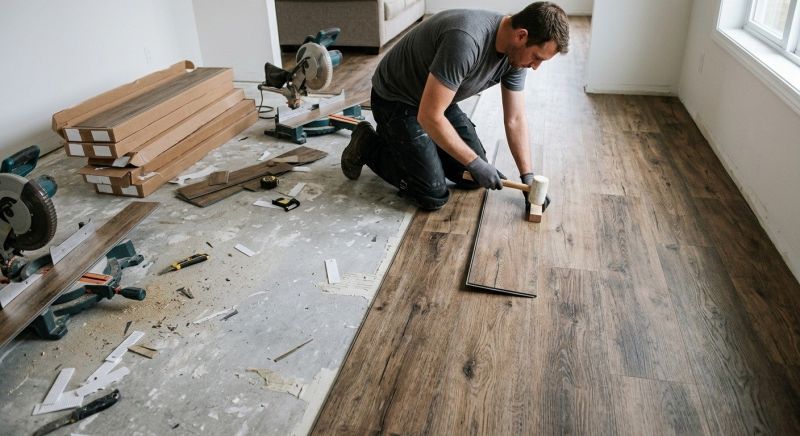 Vinyl Plank Floor Installation in Suitland, MD
